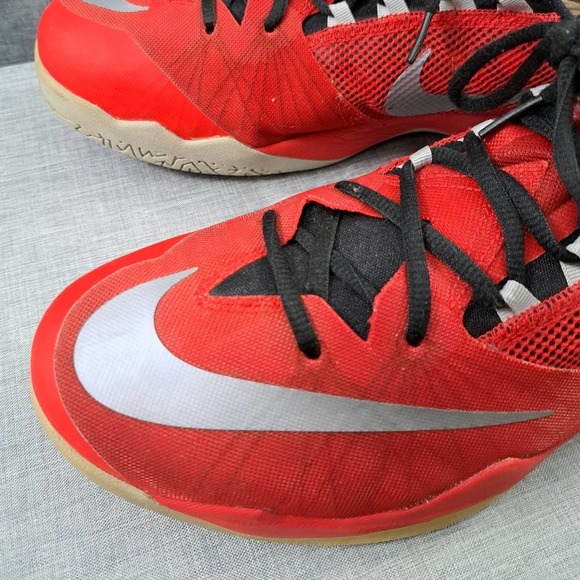 %Nike Zoom Run The One Red Grey Blk Running Shoes Sneaker Mens 13 / A 32 main image 8